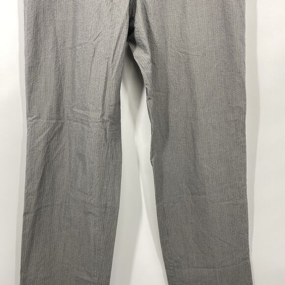 Ballin X-Waist Mens Pants 33x32 Lightweight Gray Patterned Casual Comfort - Picture 4 of 13